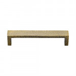 M Marcus Heritage Brass Hammered Wide Metro Design Cabinet Pull 160mm Centre to Centre